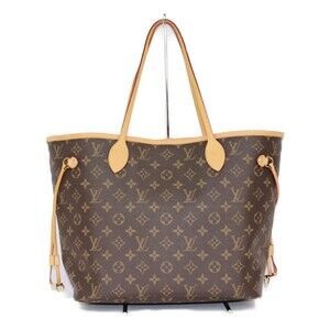 LOUIS VUITTON Neverfull Monogram Pivoine handbag tote bag pink shoulder